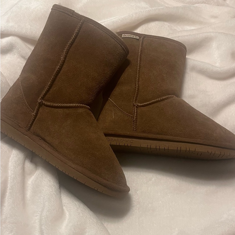 Brown Bearpaw boots